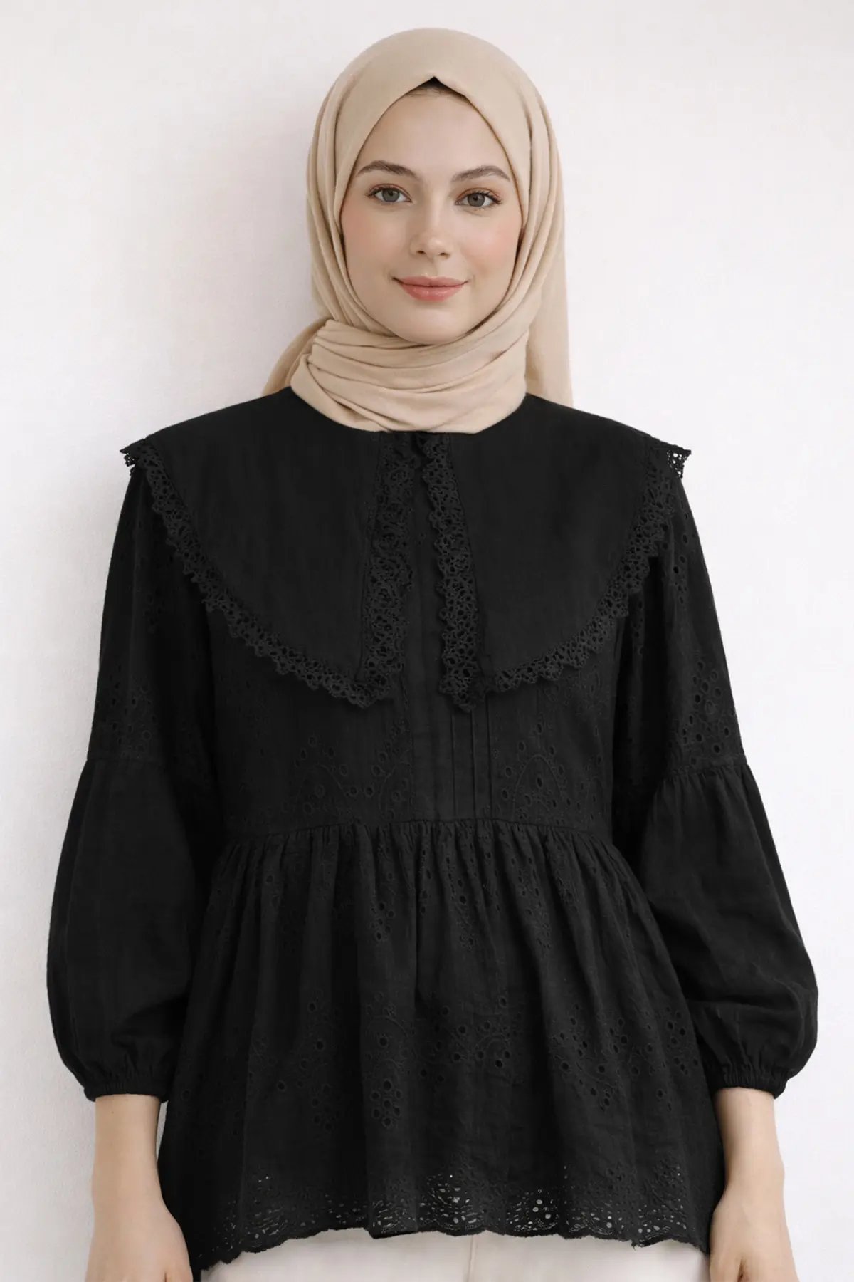 Bebe Yaka Fisto Tunik-detail
