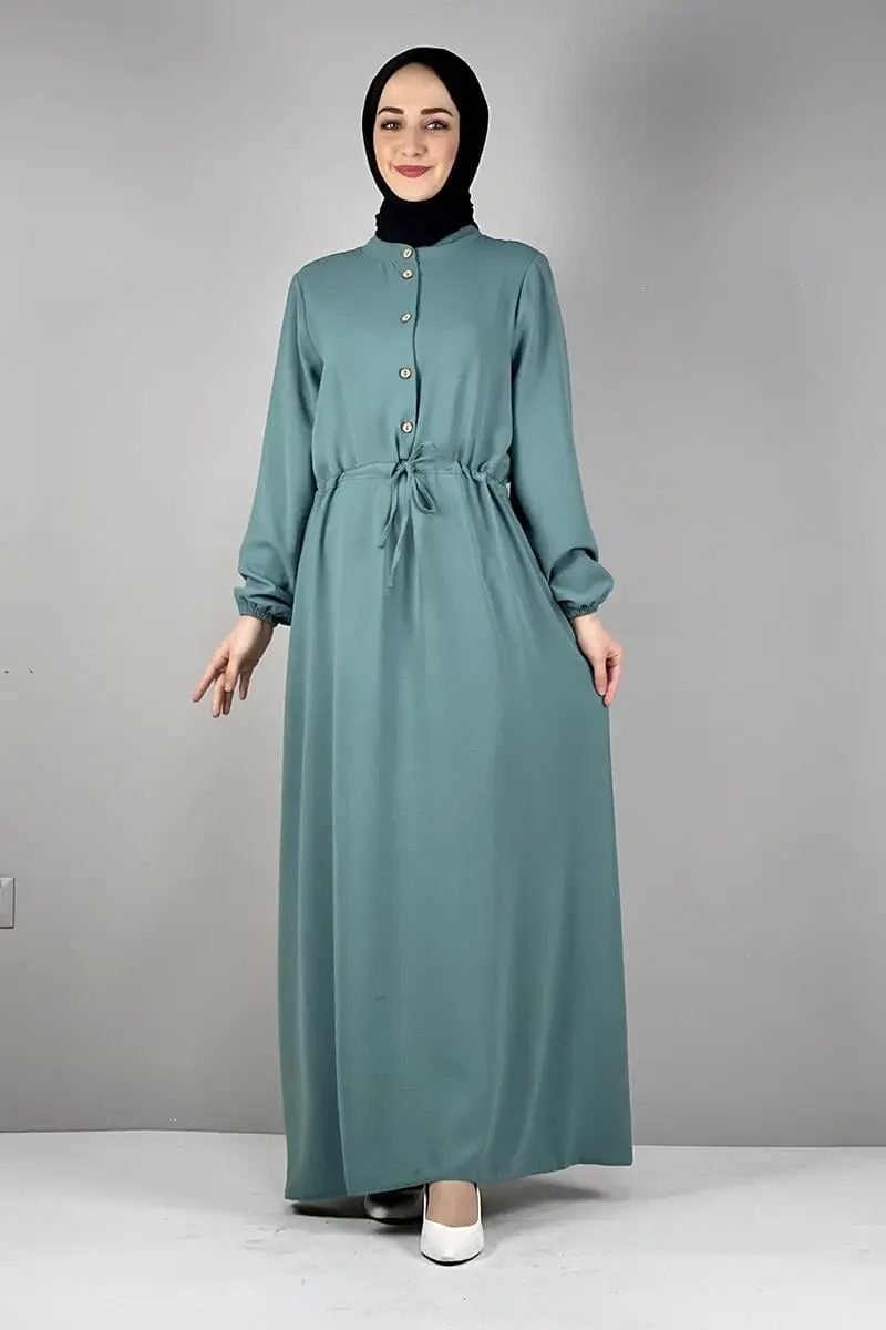 Aerobin Dress With Waist Tie-detail