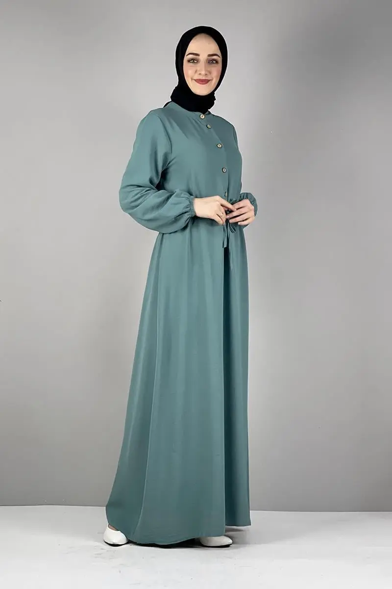 Aerobin Dress With Waist Tie-detail