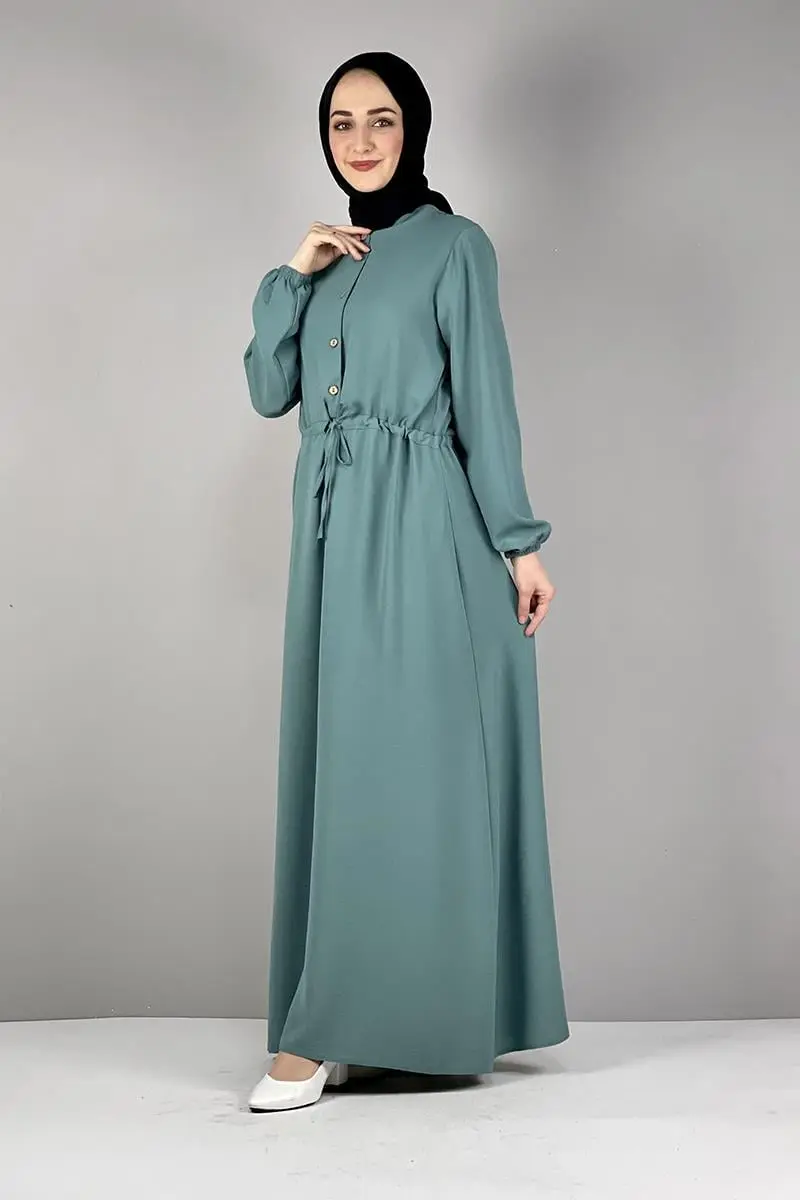 Aerobin Dress With Waist Tie-detail