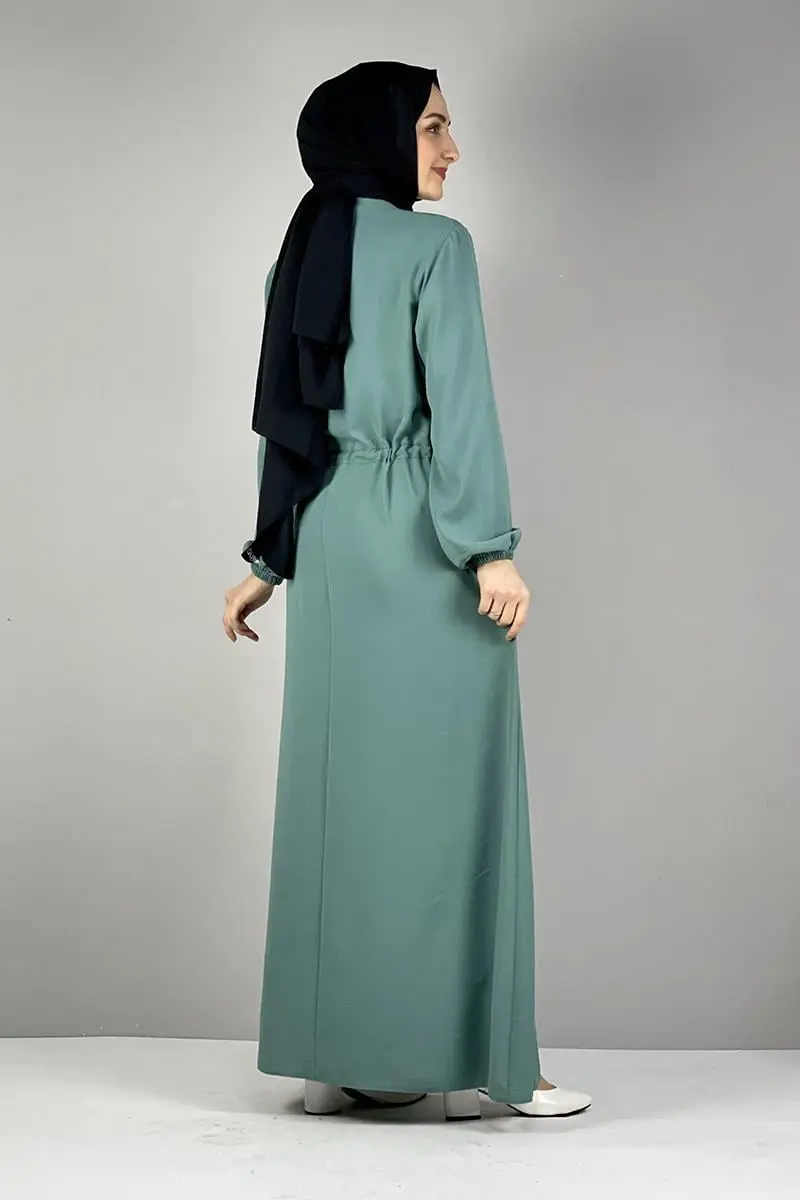 Aerobin Dress With Waist Tie-detail