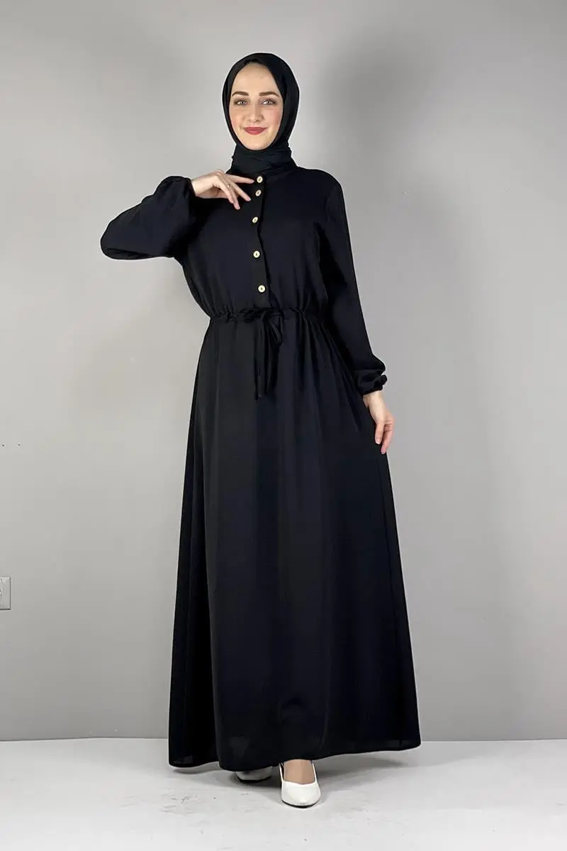 Aerobin Dress With Waist Tie-detail