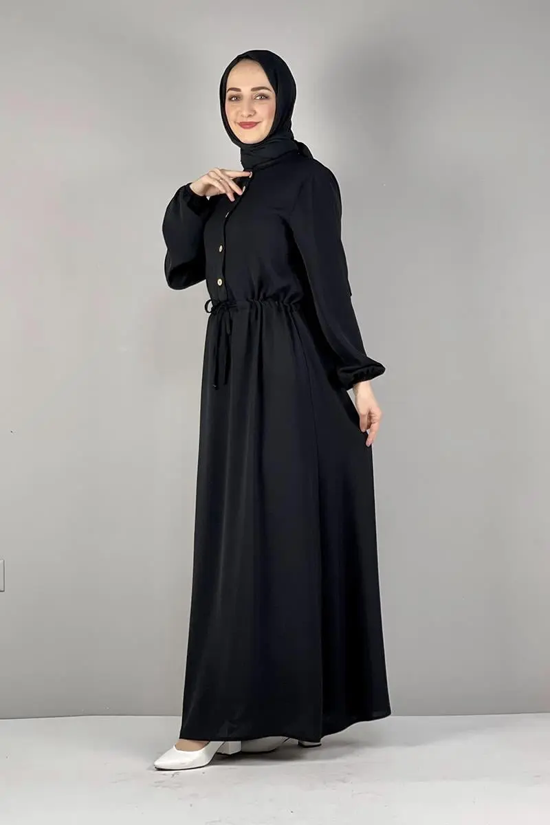 Aerobin Dress With Waist Tie-detail