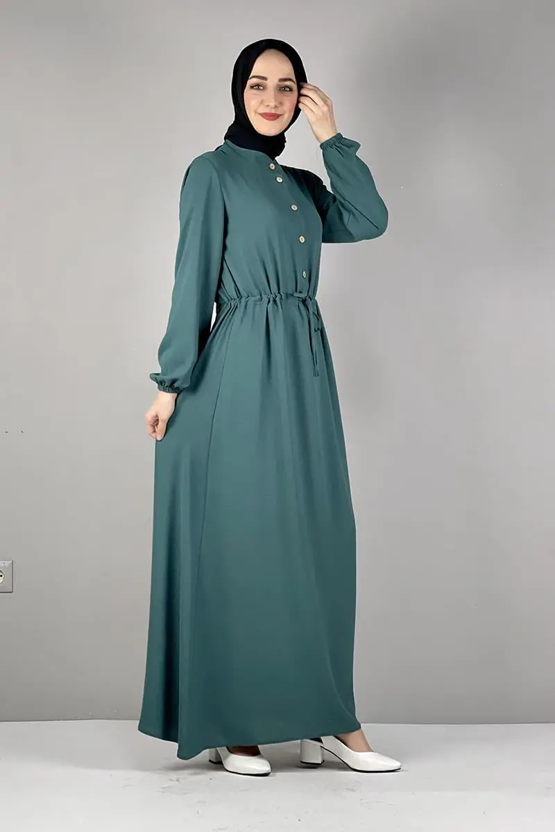 Aerobin Dress With Waist Tie-detail