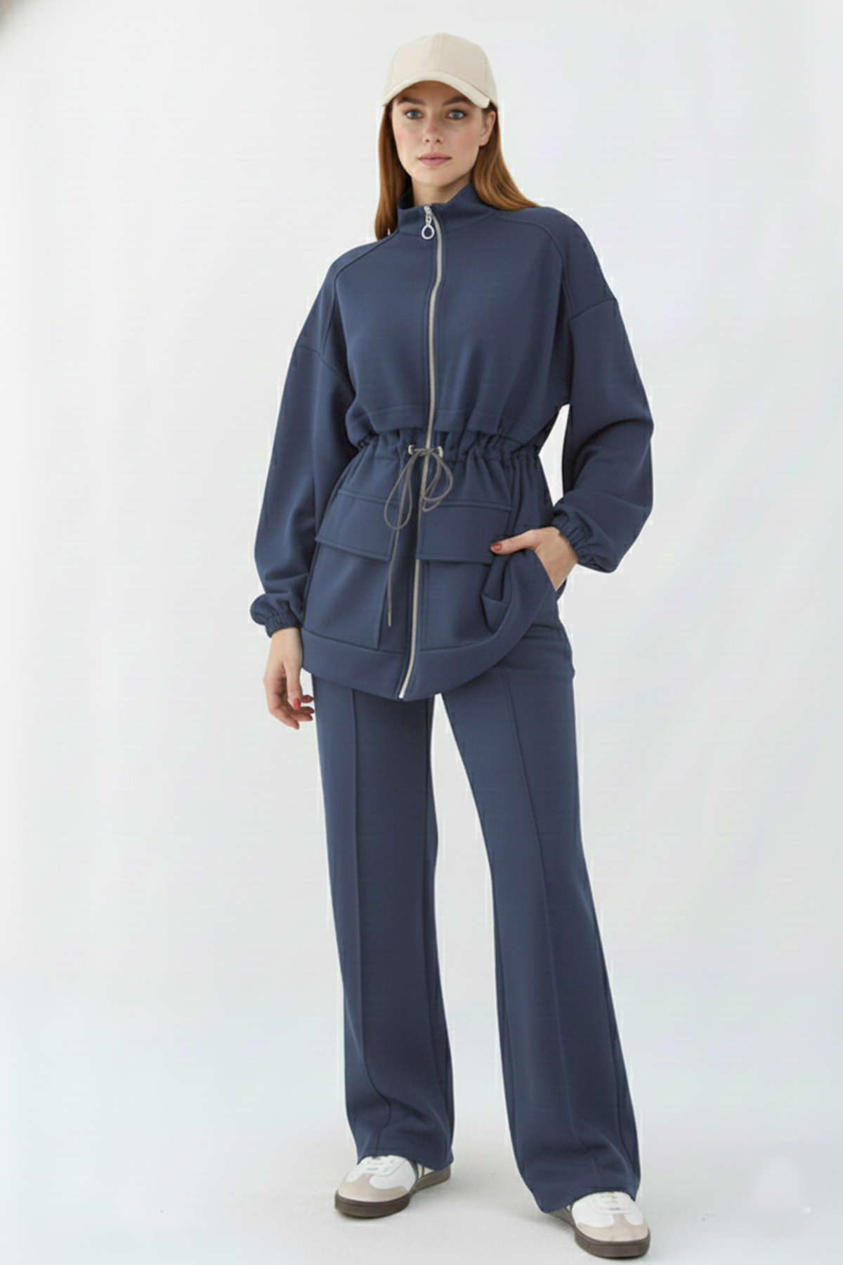 Scuba Suit With Drawstring Waist