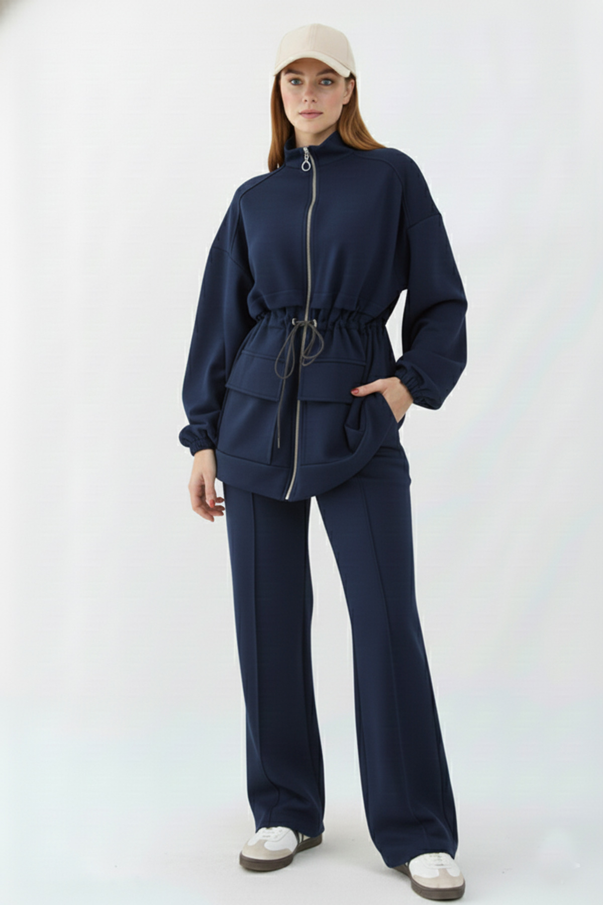 Scuba Suit With Drawstring Waist