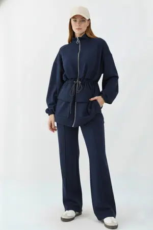 Scuba Suit With Drawstring Waist