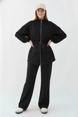 Scuba Suit With Drawstring Waist