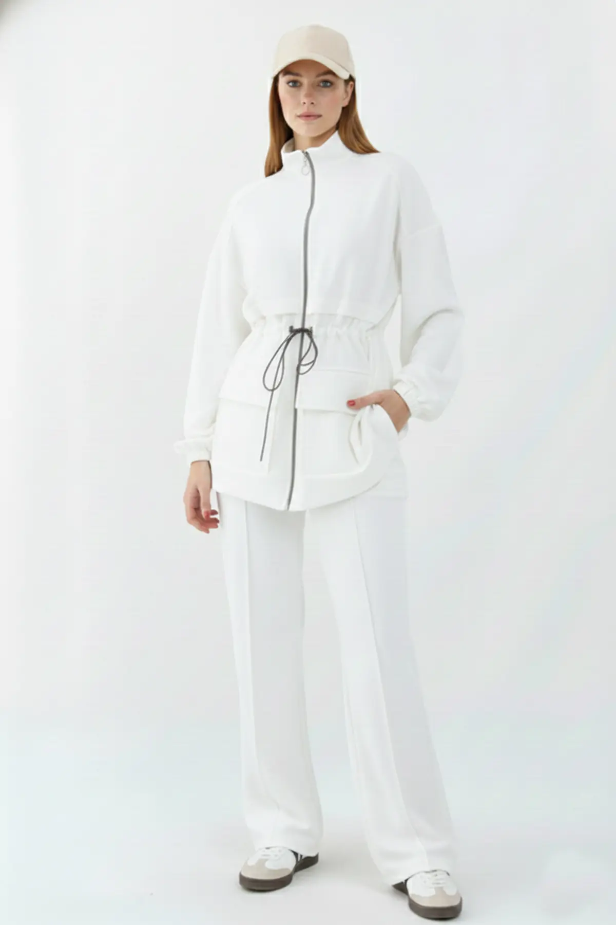 Scuba Suit With Drawstring Waist