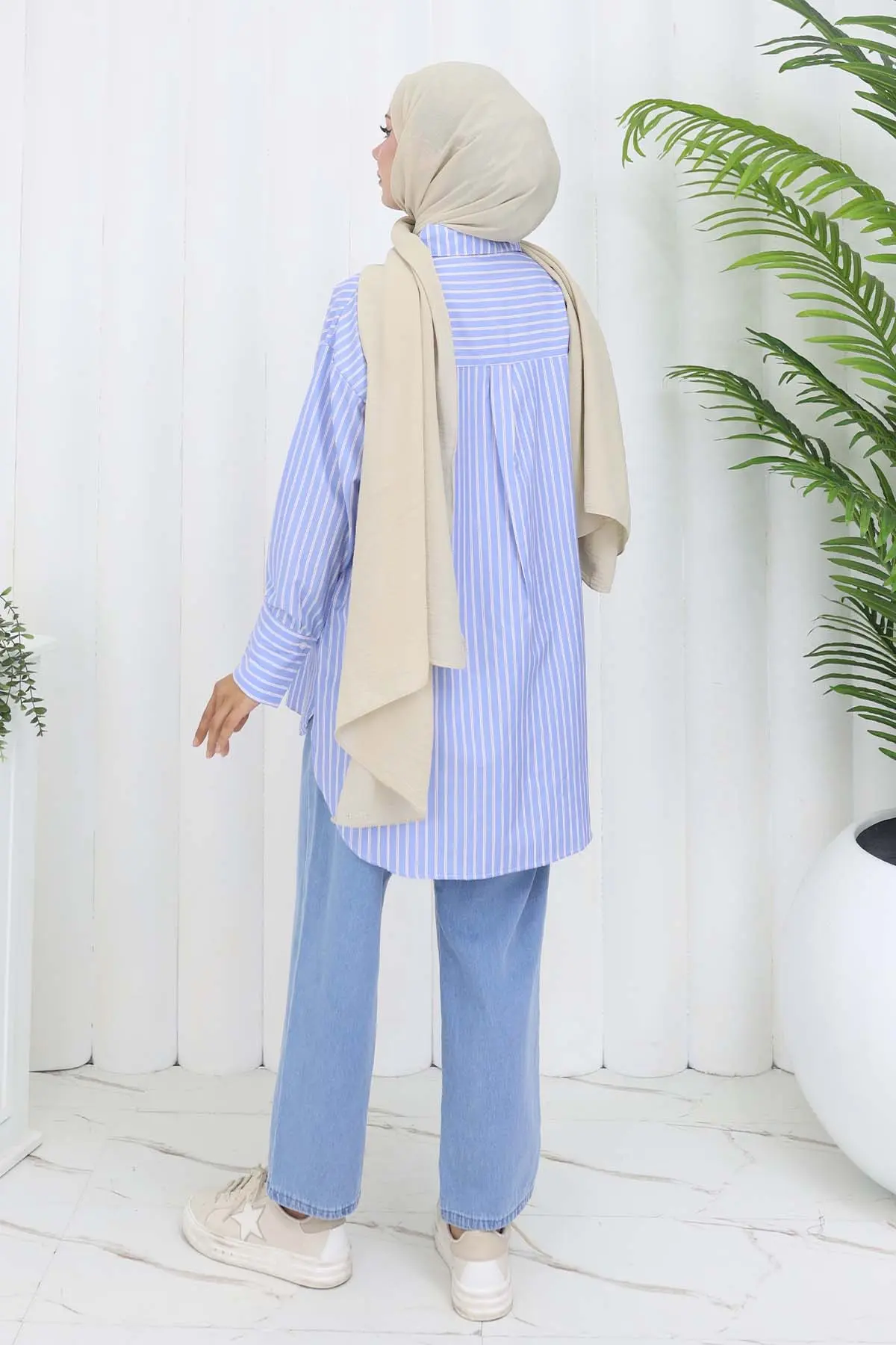 Beli Lastikli Kot Pantolon-detail