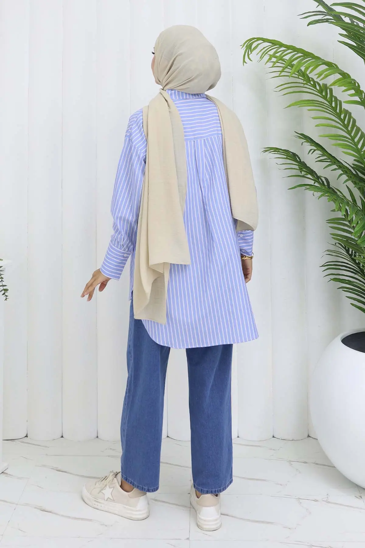 Beli Lastikli Kot Pantolon-detail