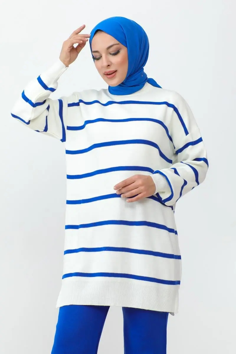 Crew Neck Knitwear Suit-detail