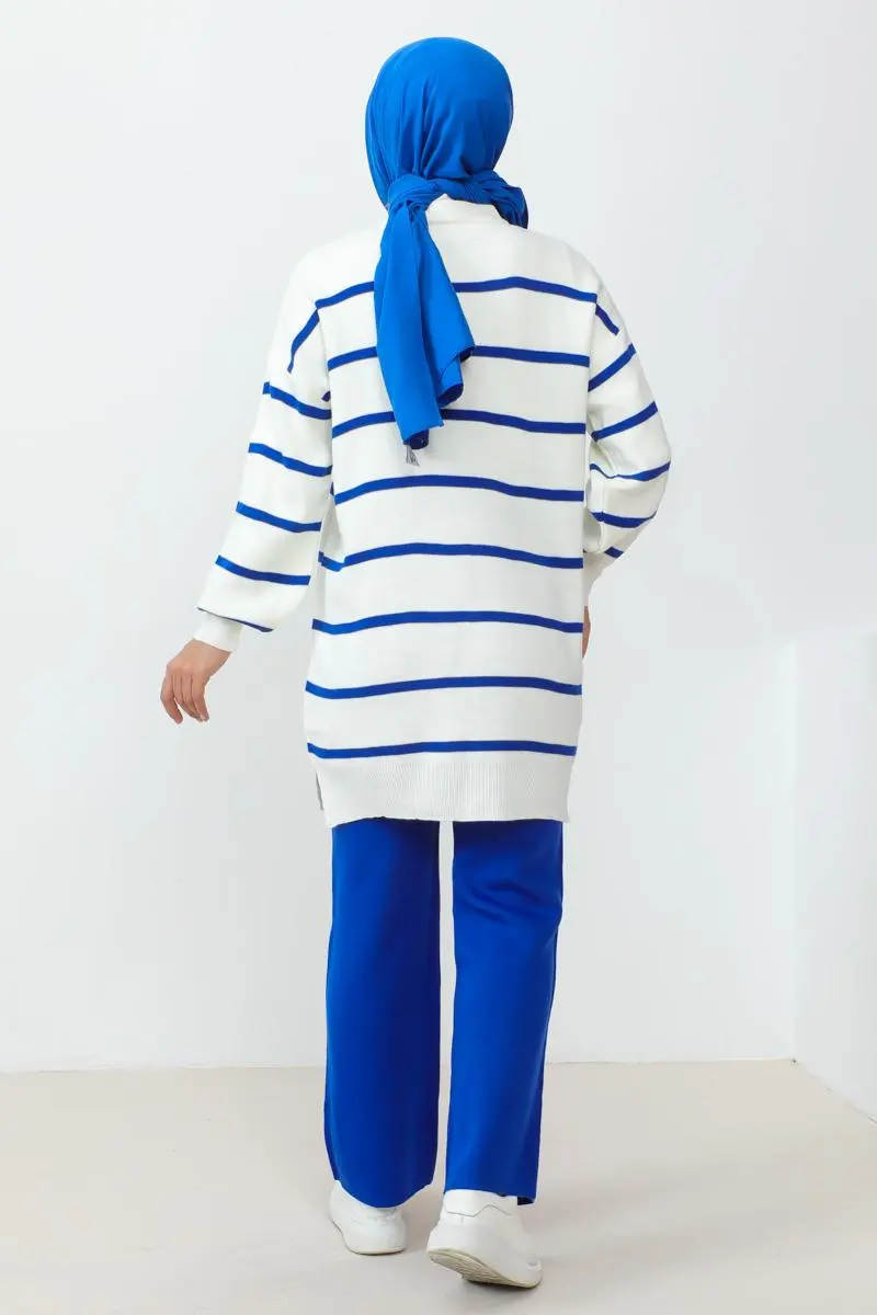 Crew Neck Knitwear Suit-detail