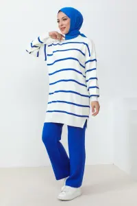 Crew Neck Knitwear Suit