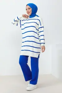 Crew Neck Knitwear Suit