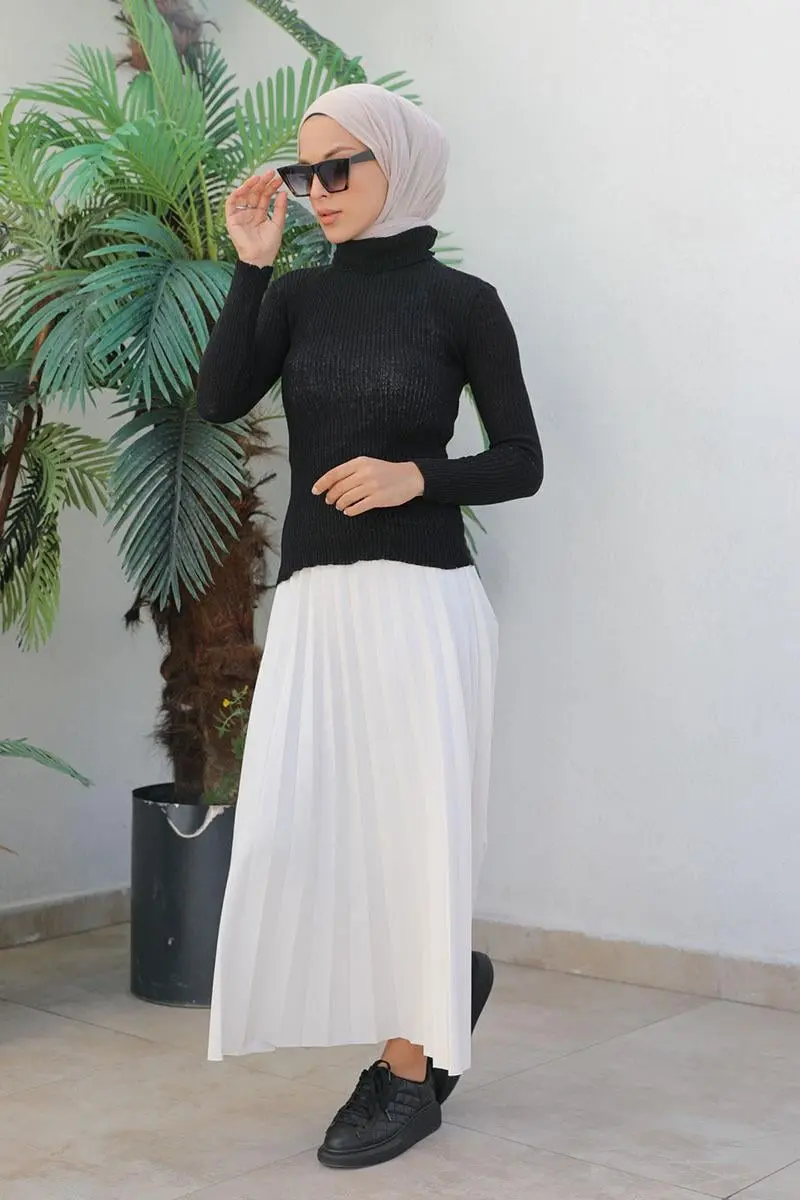 Boğazlı Triko Kazak-detail