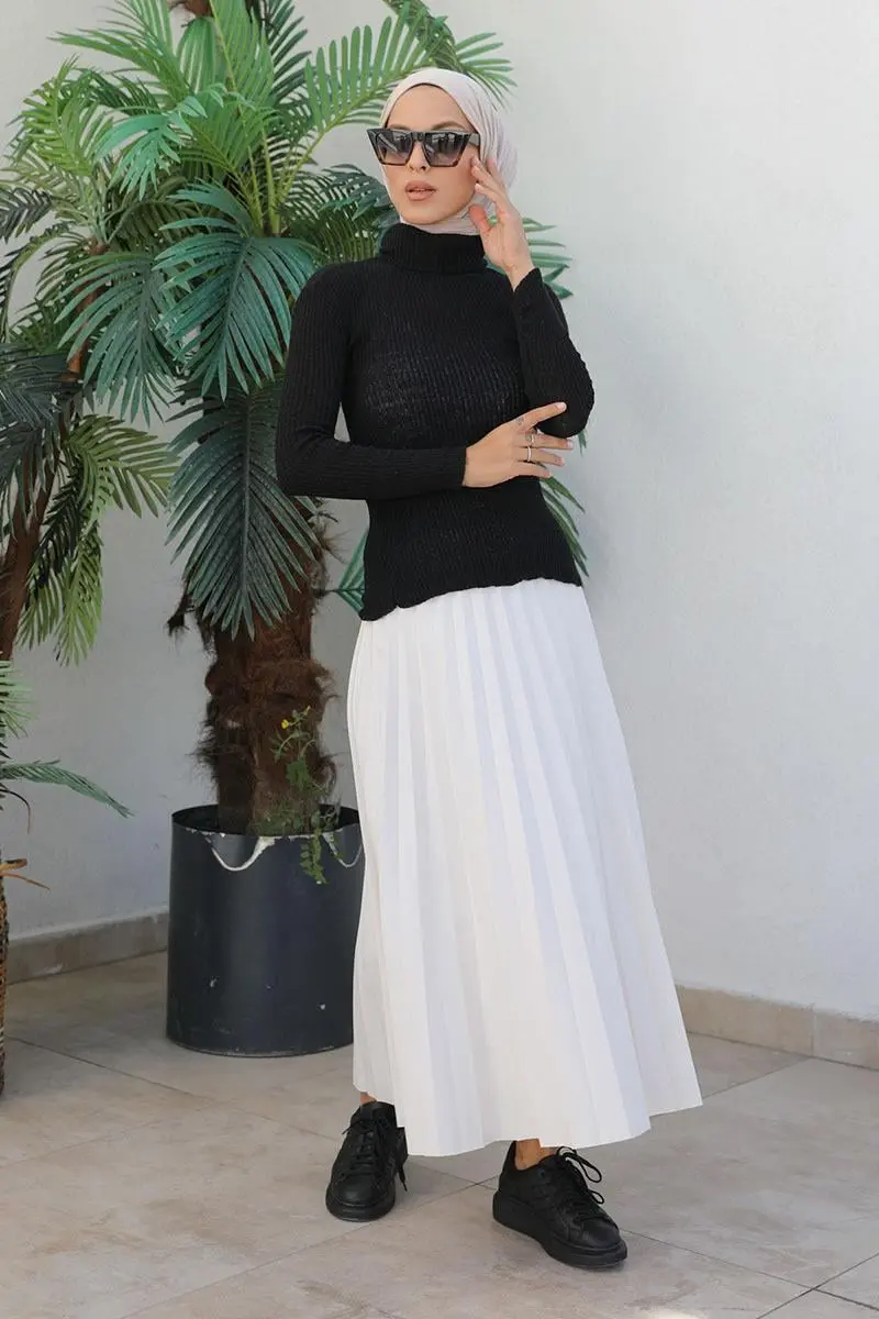 Boğazlı Triko Kazak-detail