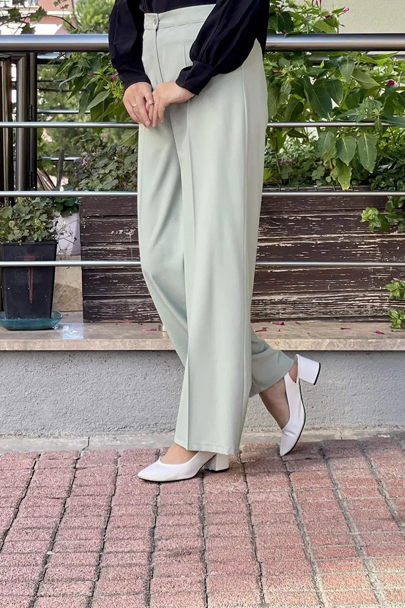 Wide Leg Trousers