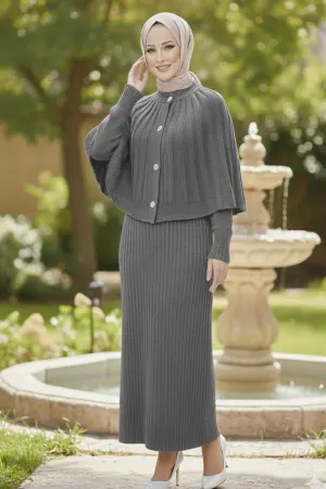 Bolerolu Triko Elbise