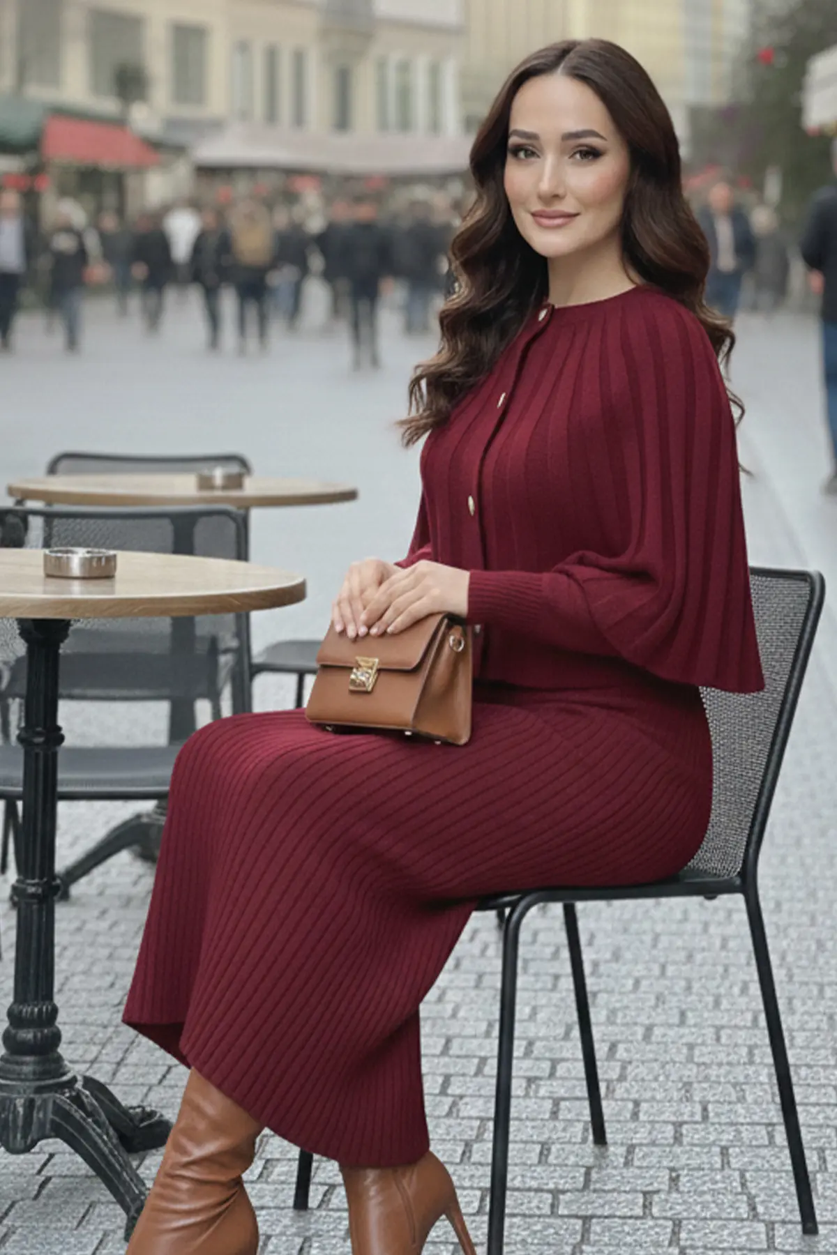 Bolero Knit Dress