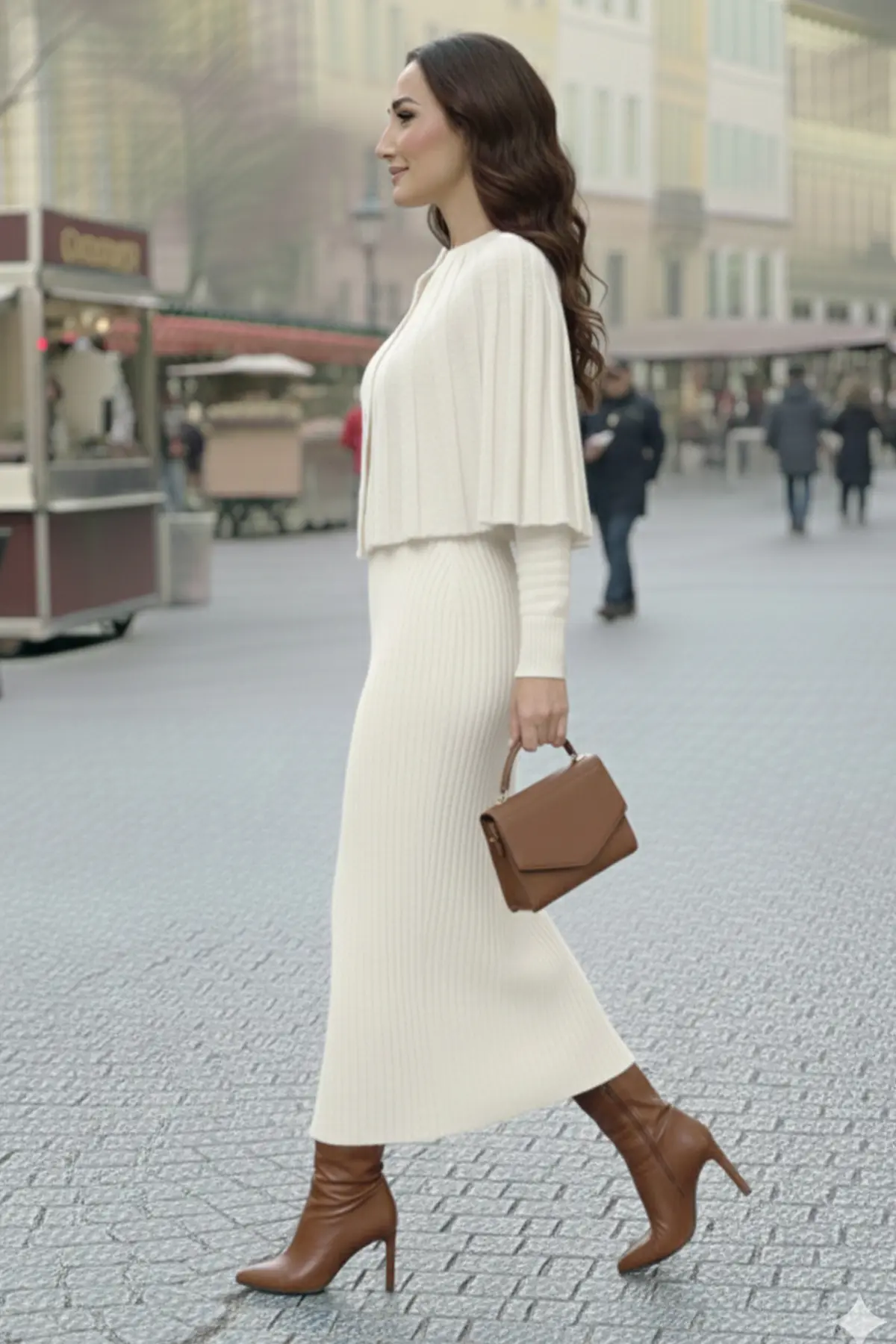 Bolero Knit Dress-detail