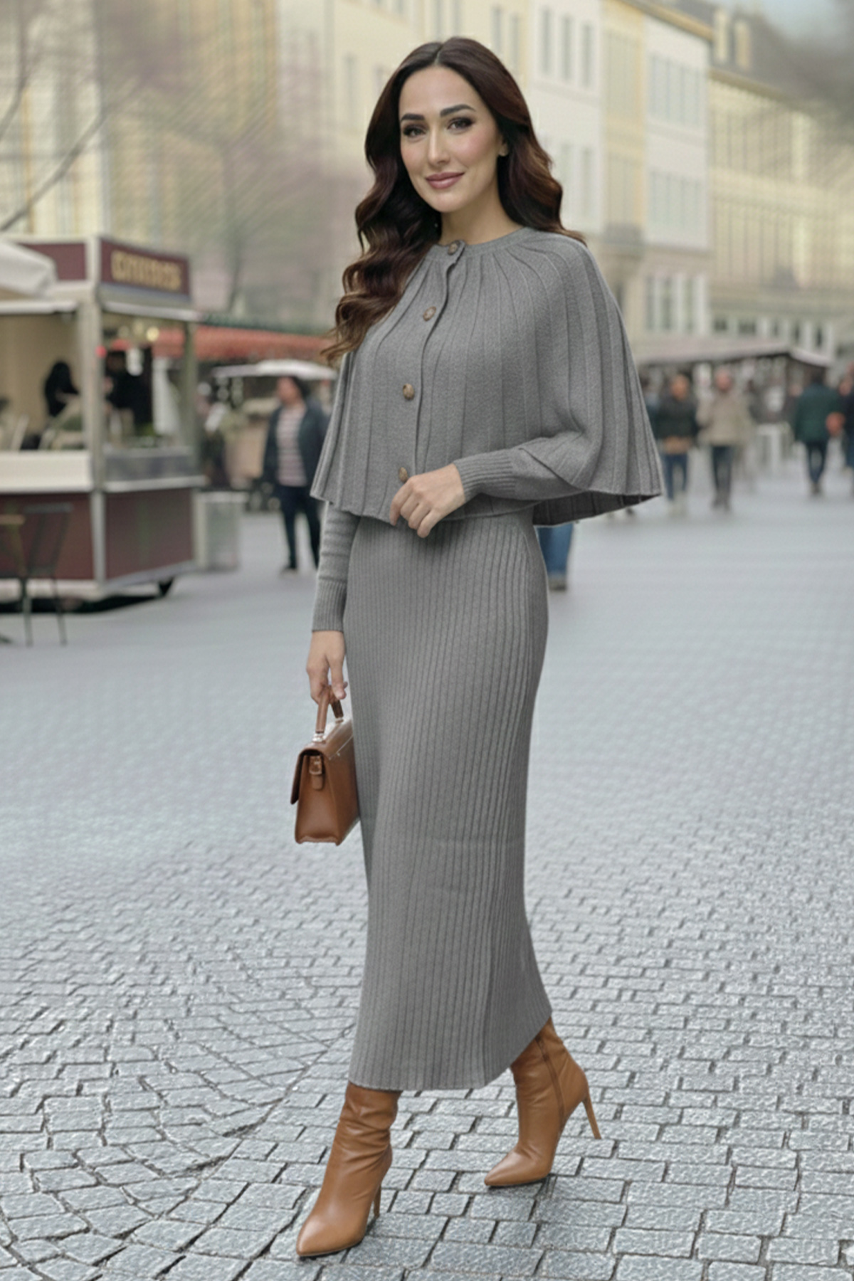 Bolero Knit Dress
