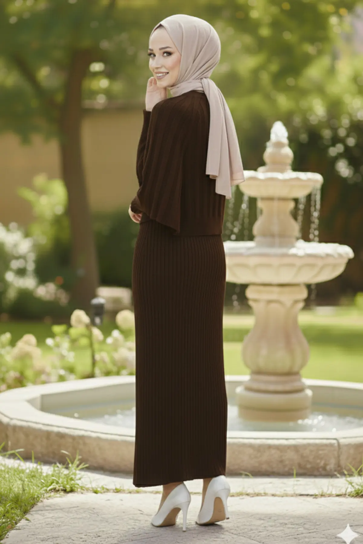 Bolero Knit Dress-detail