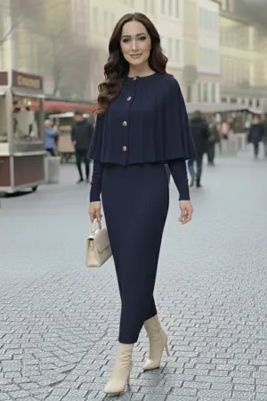 Bolerolu Triko Elbise