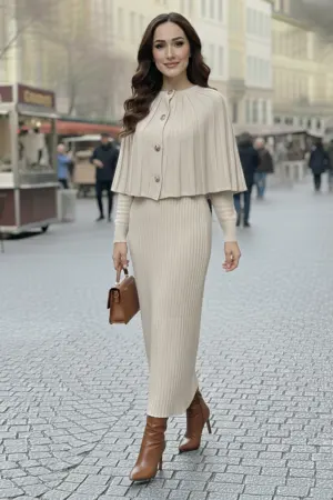 Bolerolu Triko Elbise