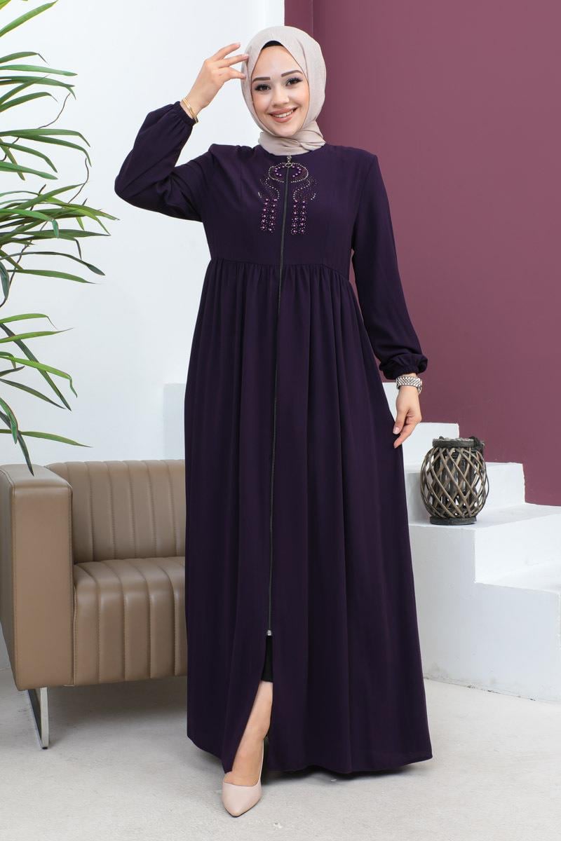 Beaded Embroidered Abaya