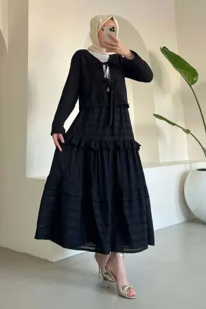 Brode Bağlamalı Etekli Takım