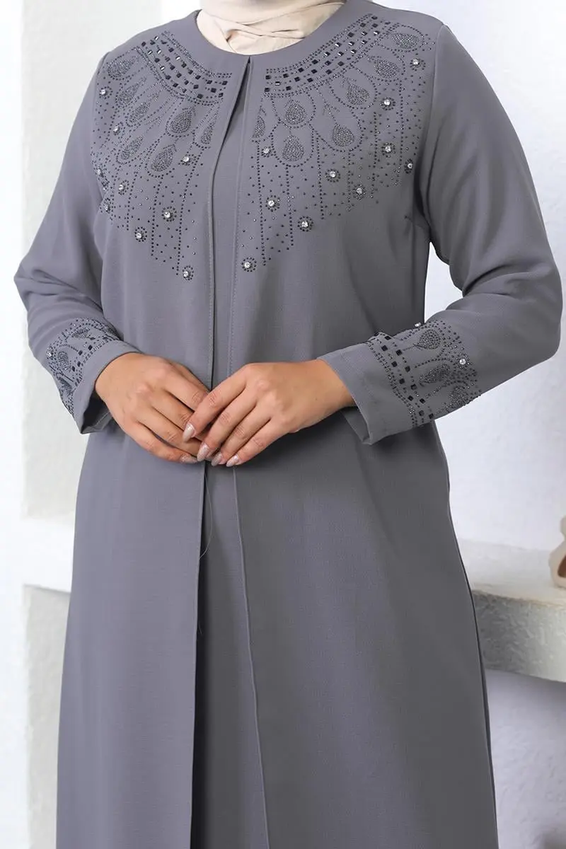 Büyük Beden Abiye Elbise-detail