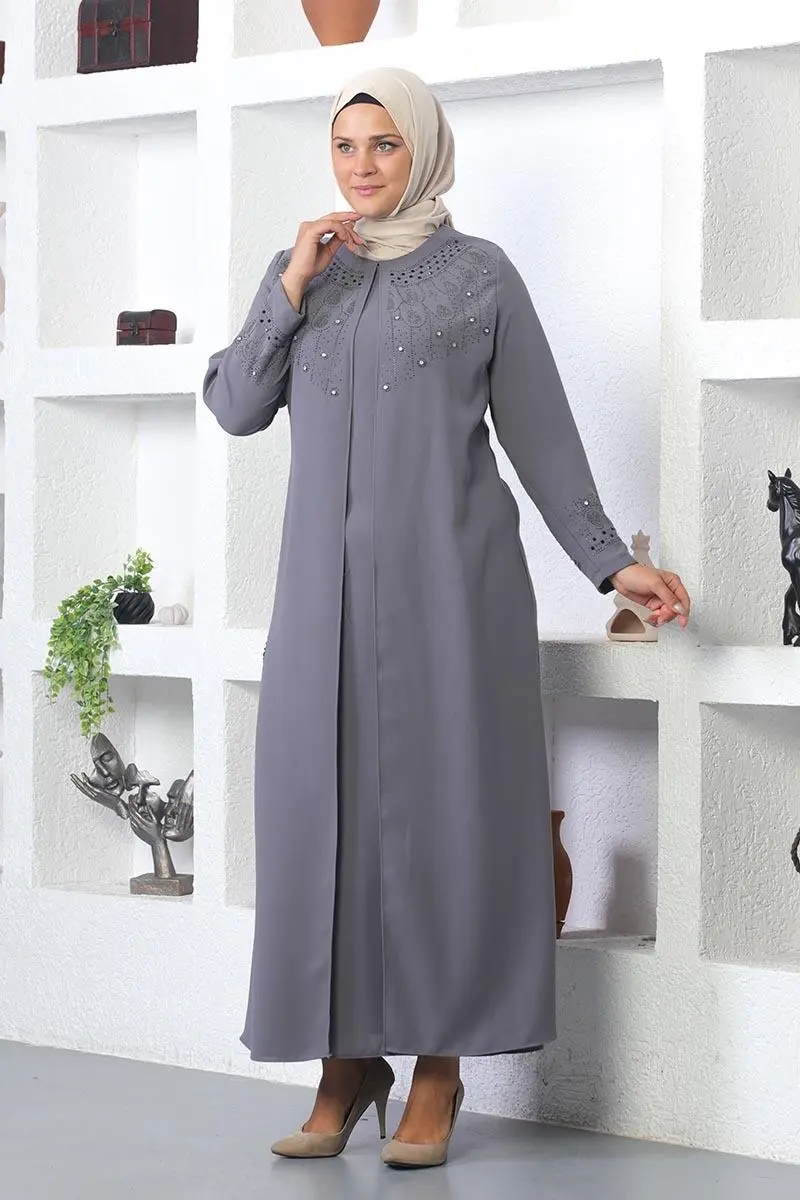 Büyük Beden Abiye Elbise-detail