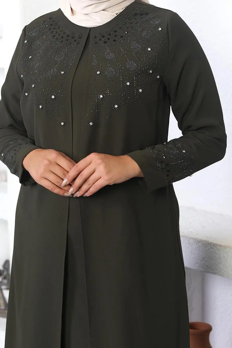 Büyük Beden Abiye Elbise-detail