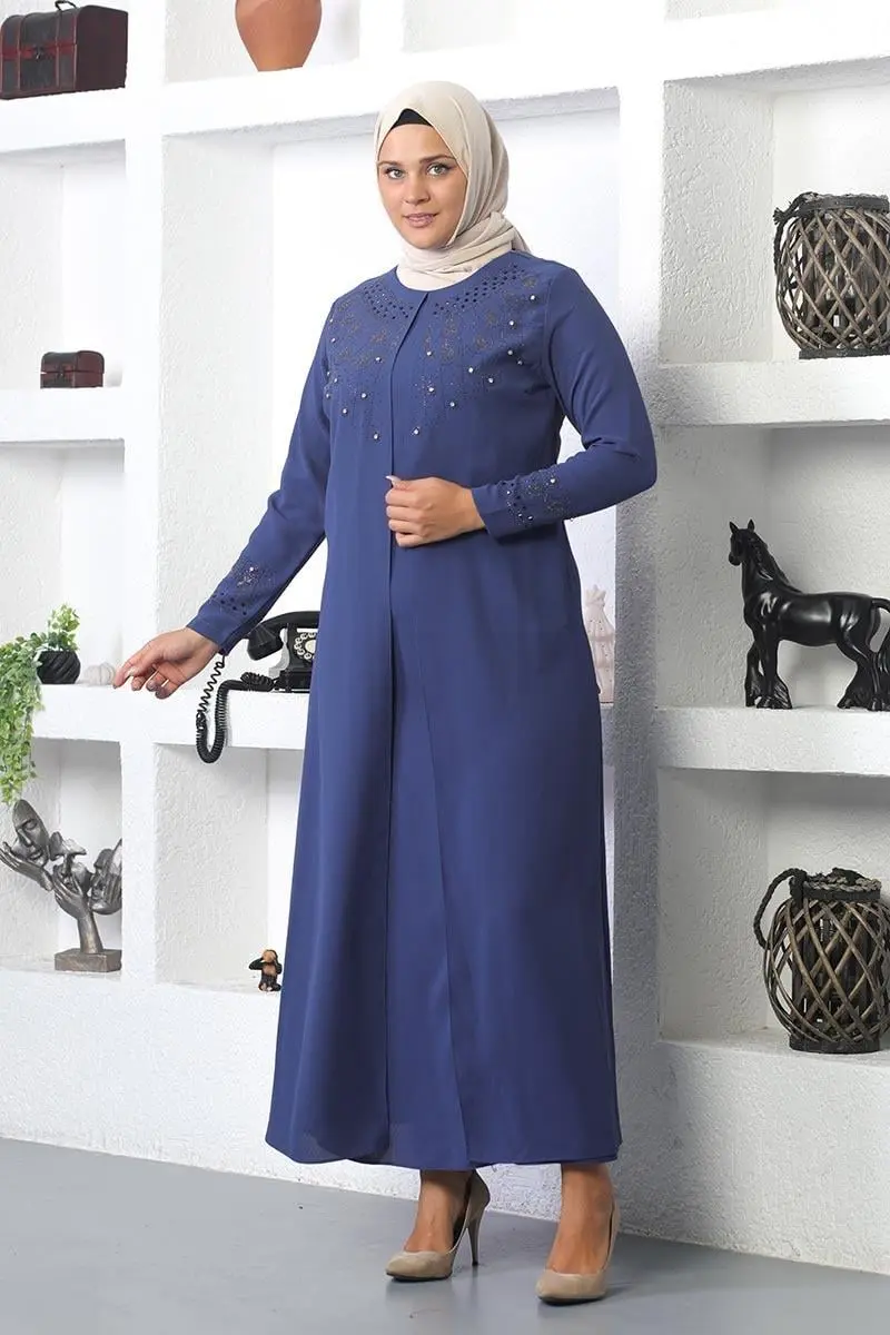 Büyük Beden Abiye Elbise-detail