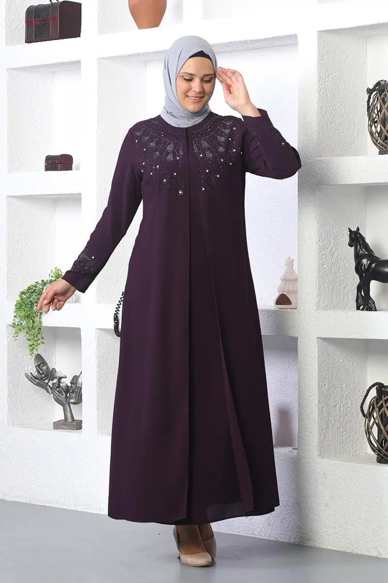 Büyük Beden Abiye Elbise-detail