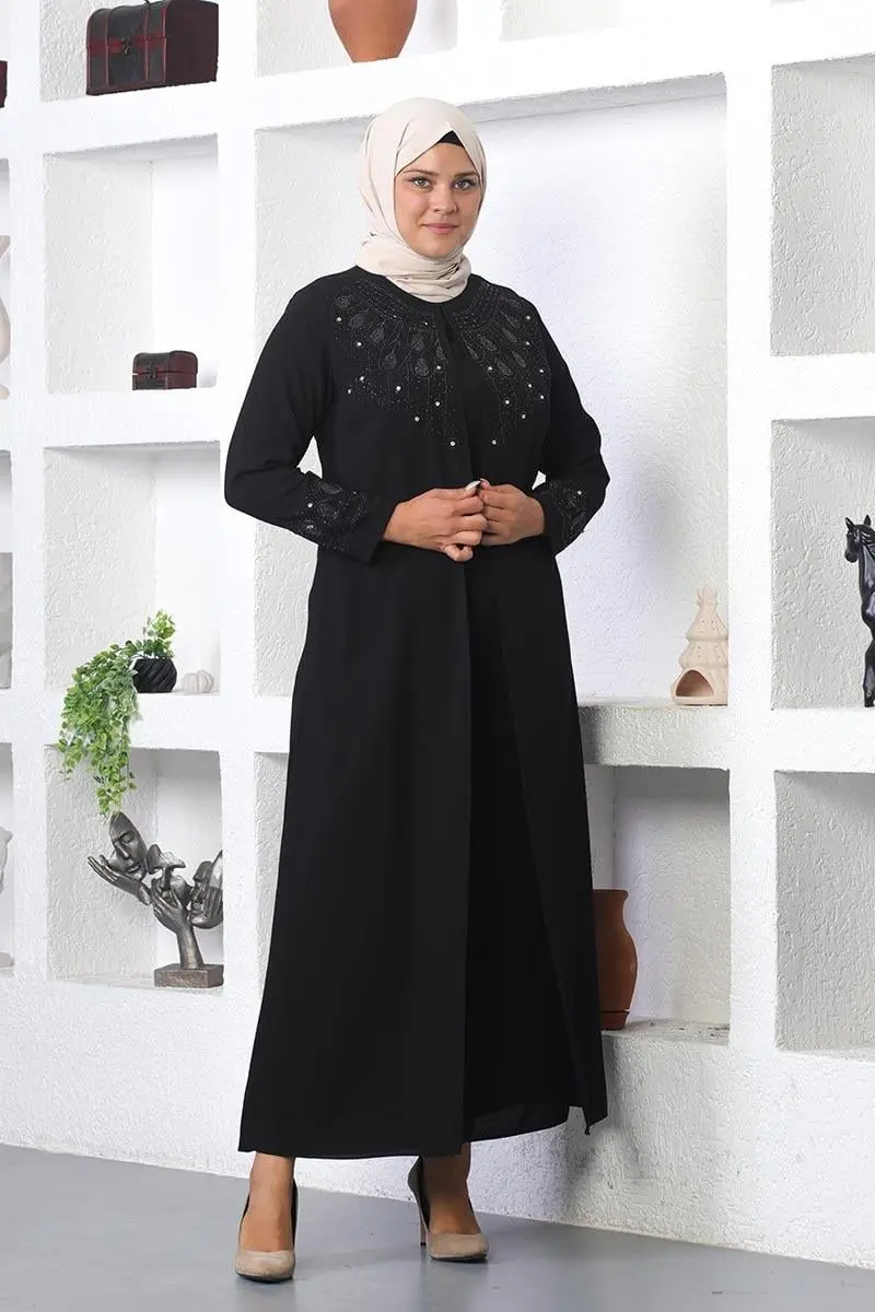 Büyük Beden Abiye Elbise-detail