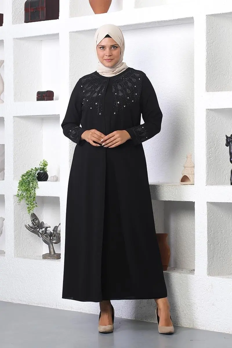 Büyük Beden Abiye Elbise-detail