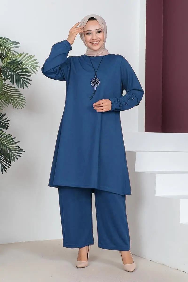 Large Size Double Knitted Suit