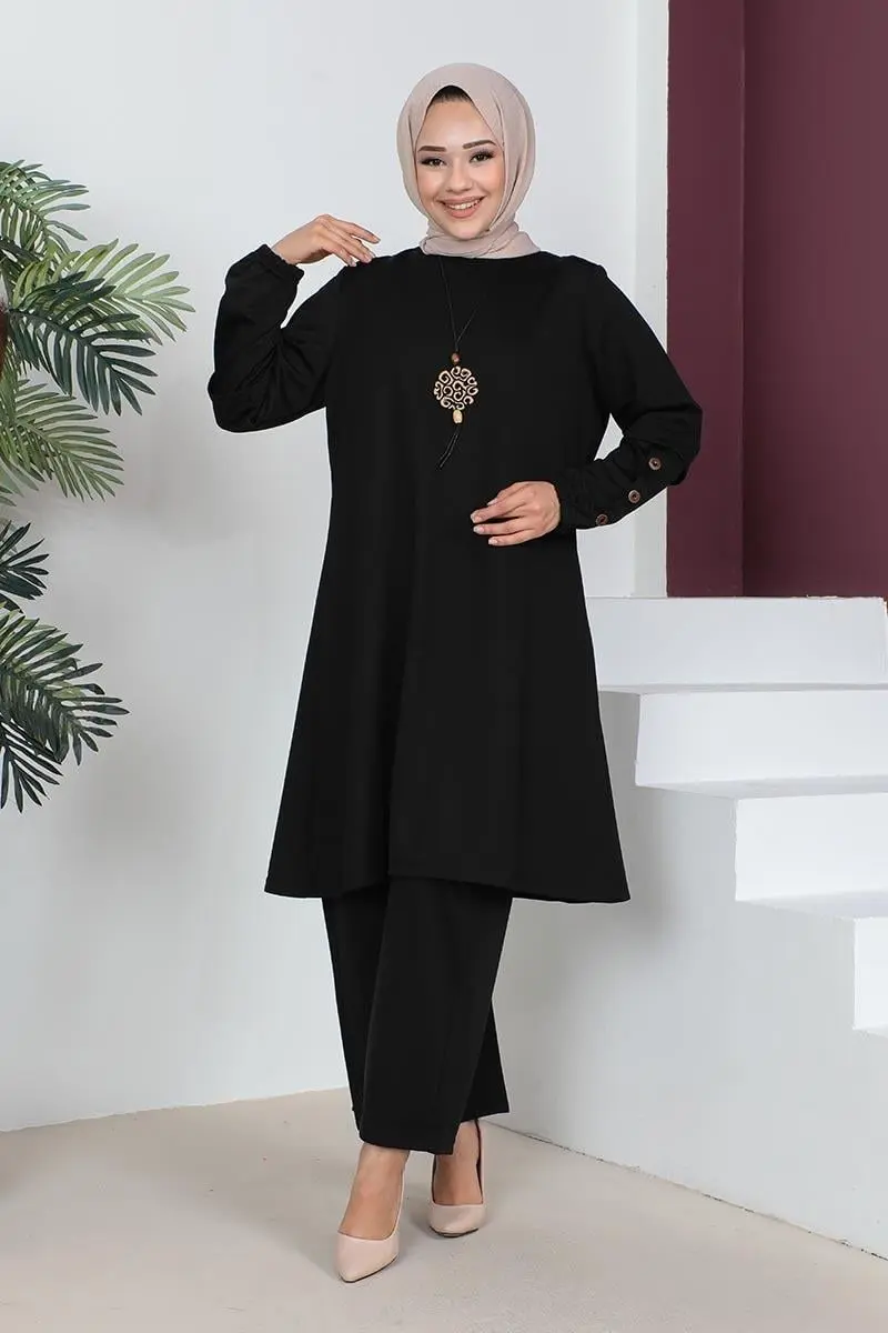 Large Size Double Knitted Suit