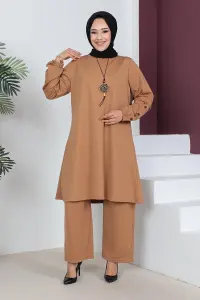 Large Size Double Knitted Suit