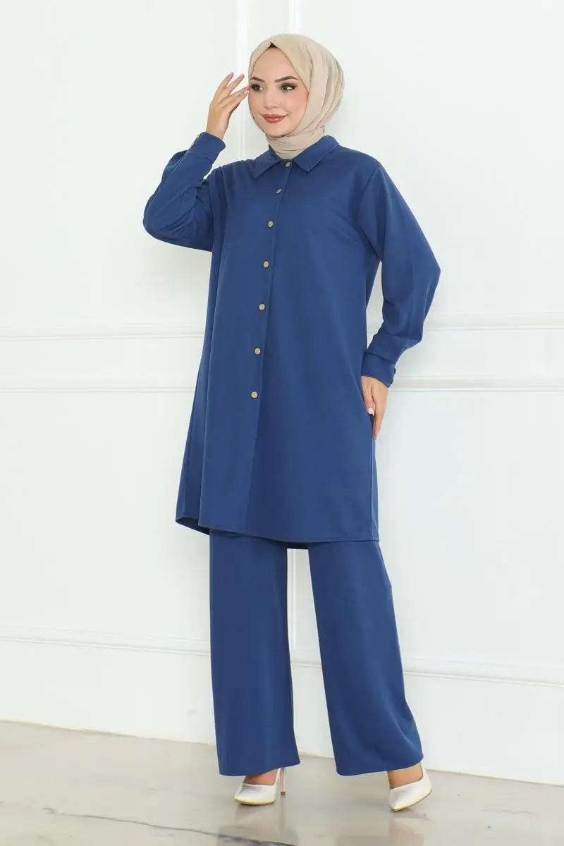 Plus Size Shirt Set-detail