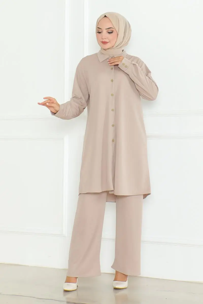 Plus Size Shirt Set-detail