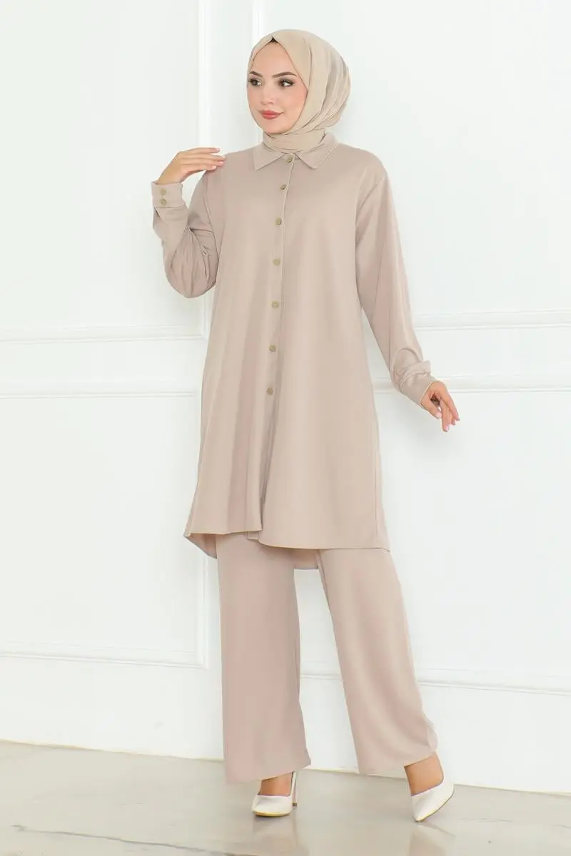 Plus Size Shirt Set-detail