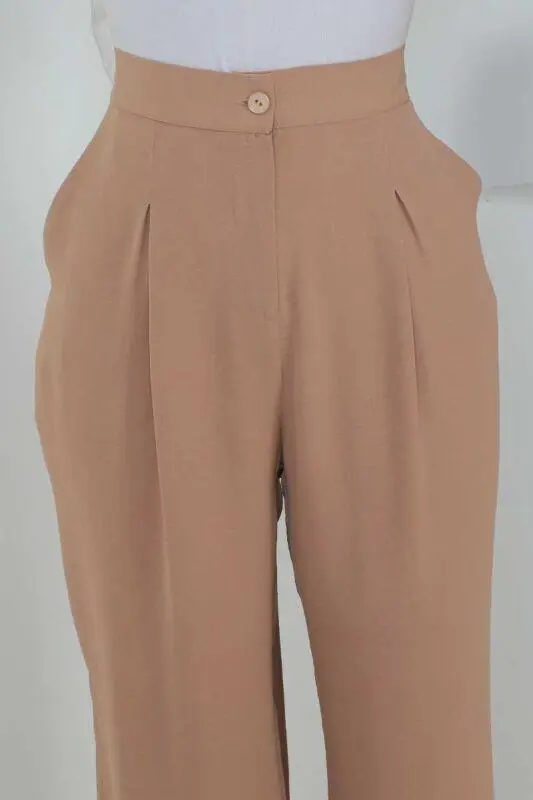 Büyük Beden Pantolon Taba-detail
