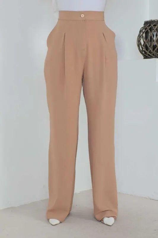 Büyük Beden Pantolon Taba-detail