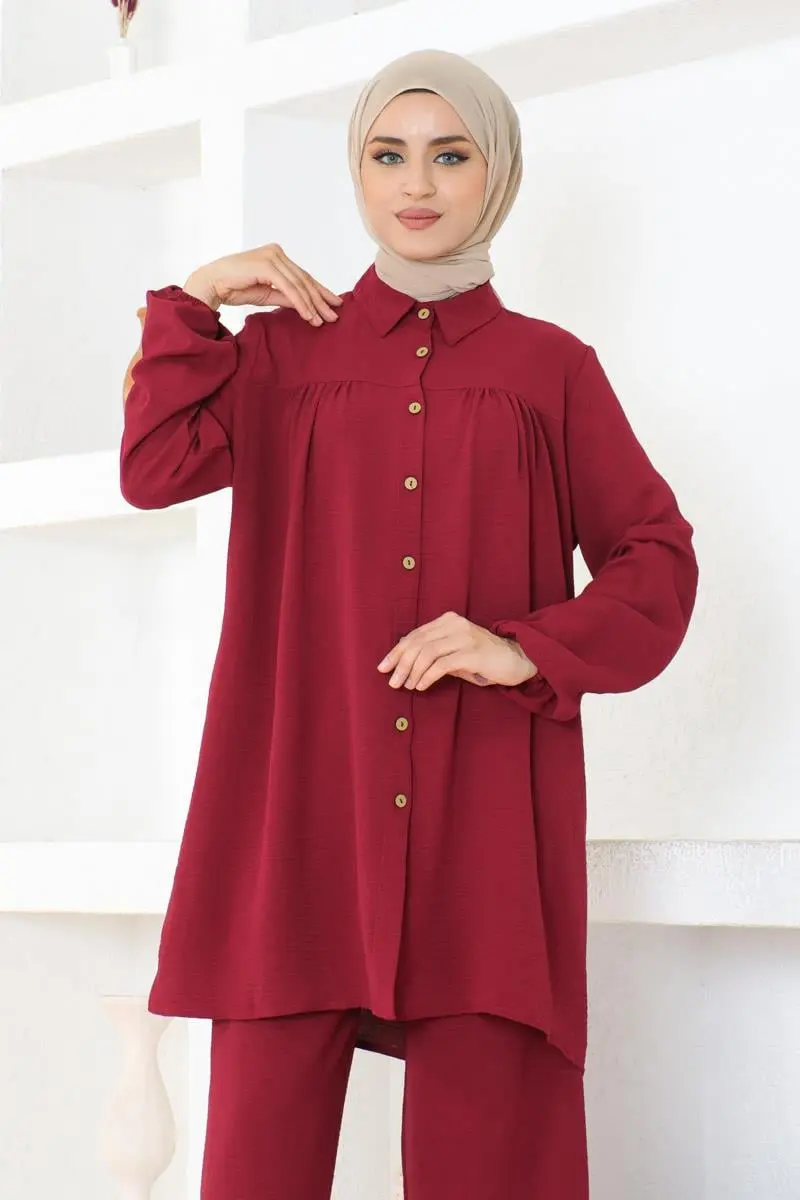 Gathered Aerobin Suit-detail