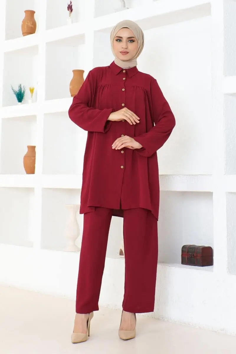 Gathered Aerobin Suit-detail