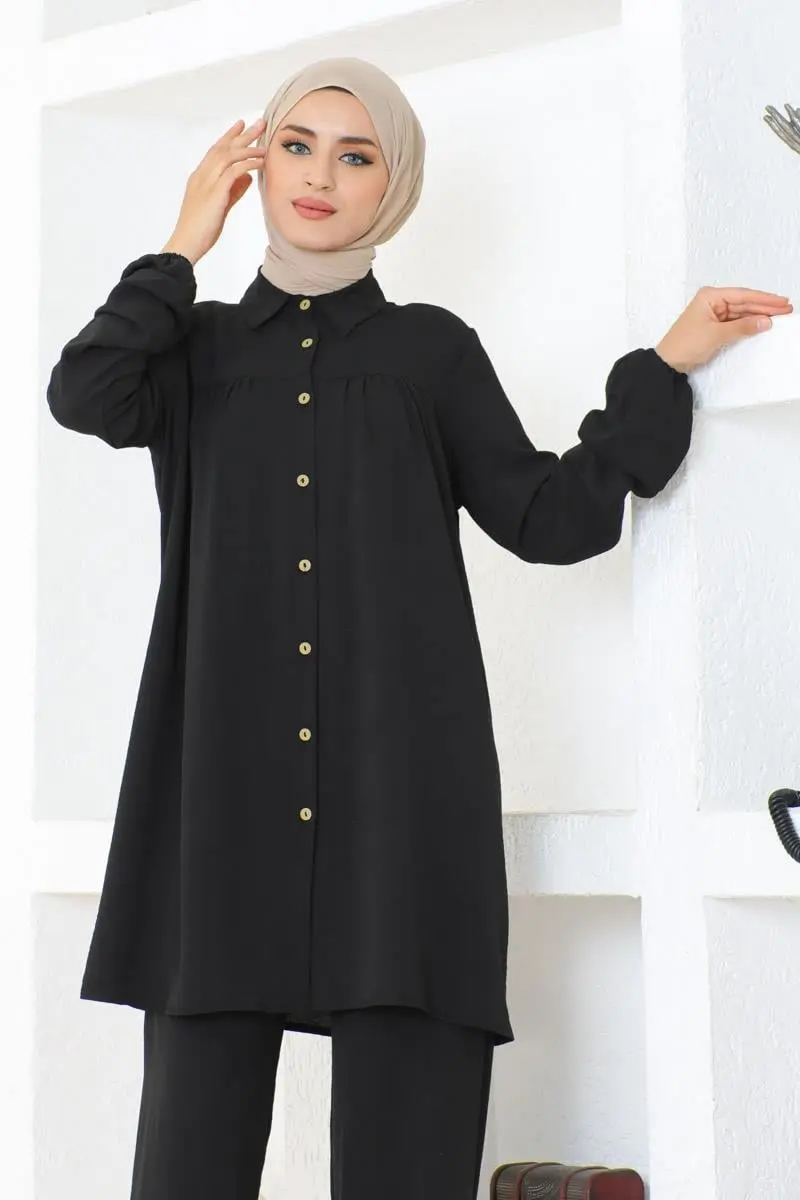 Gathered Aerobin Suit-detail