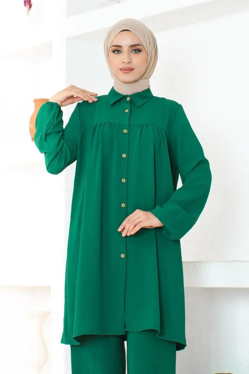 Gathered Aerobin Suit-detail